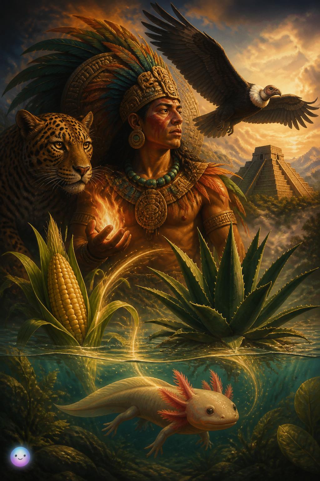 El dios rebelde de la mitología azteca