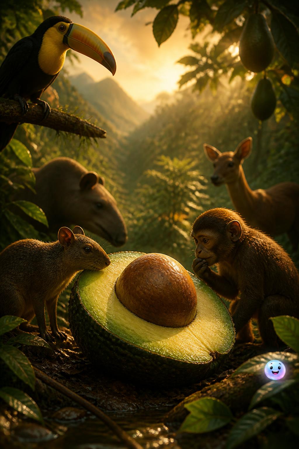 The evolutionary puzzle of a giant seed