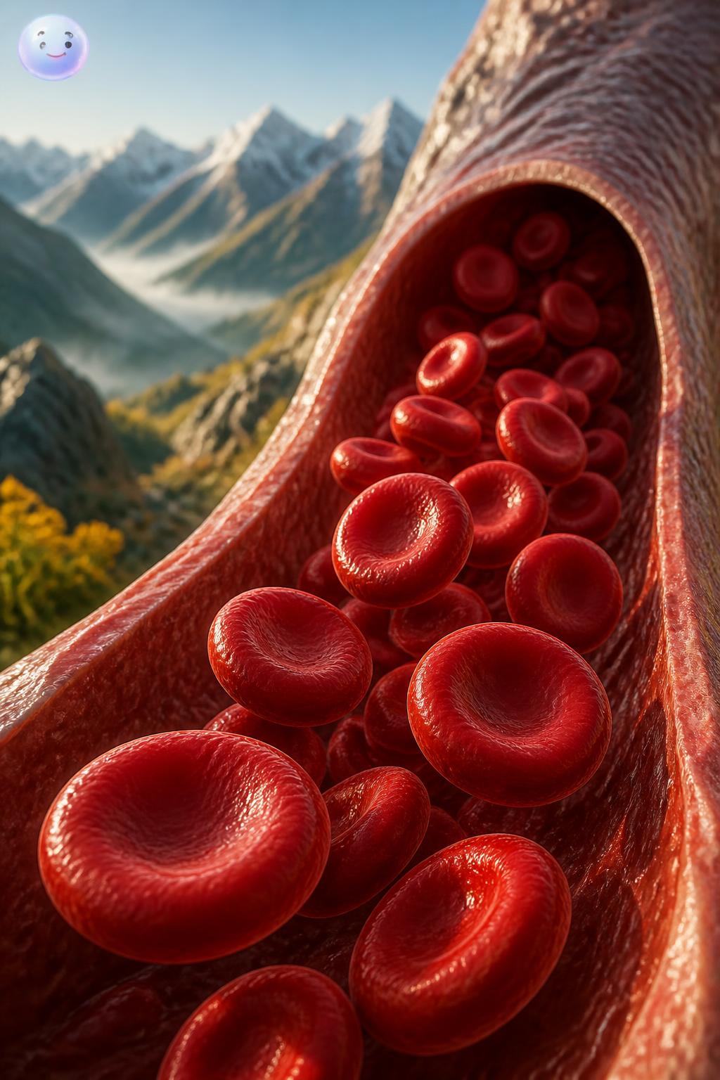 Red blood cells and high altitudes