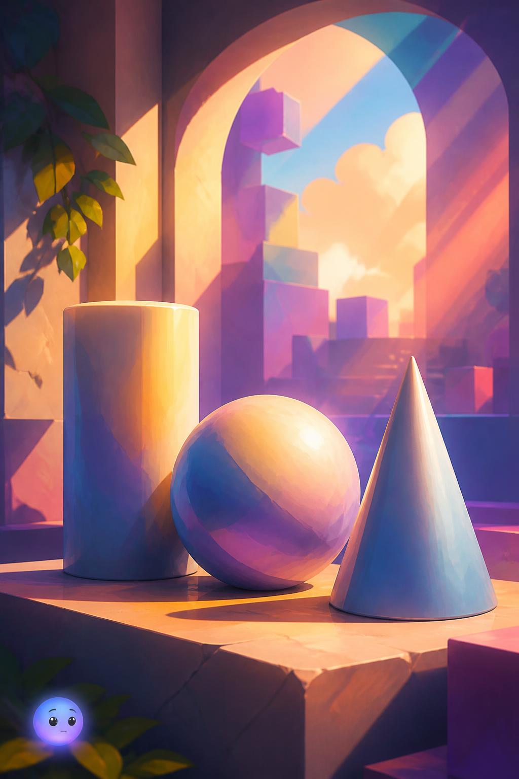 El cilindro, la esfera y el cono