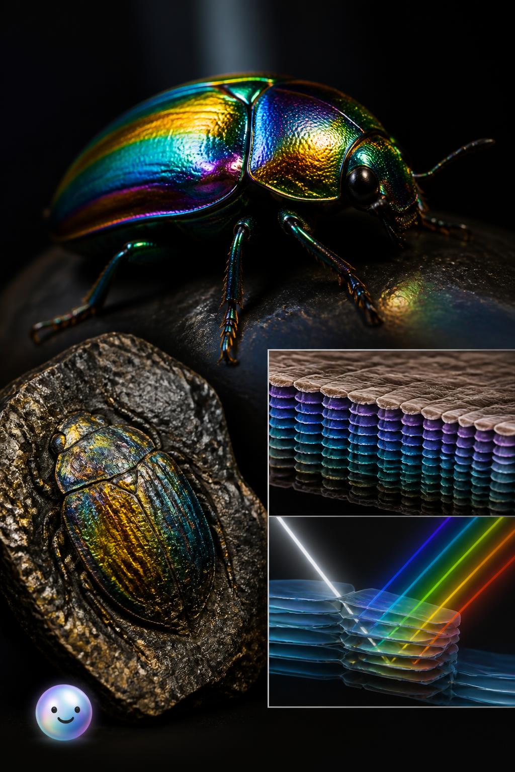 Color estructural versus pigmentos