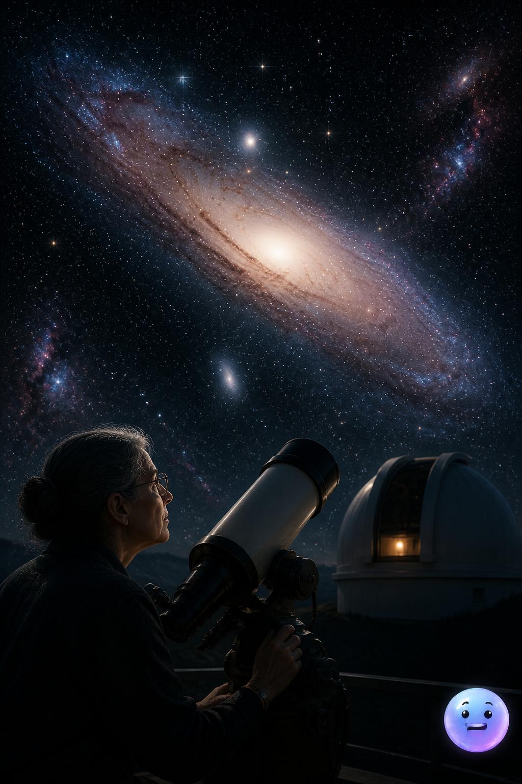 Vera Rubin and the spinning galaxies