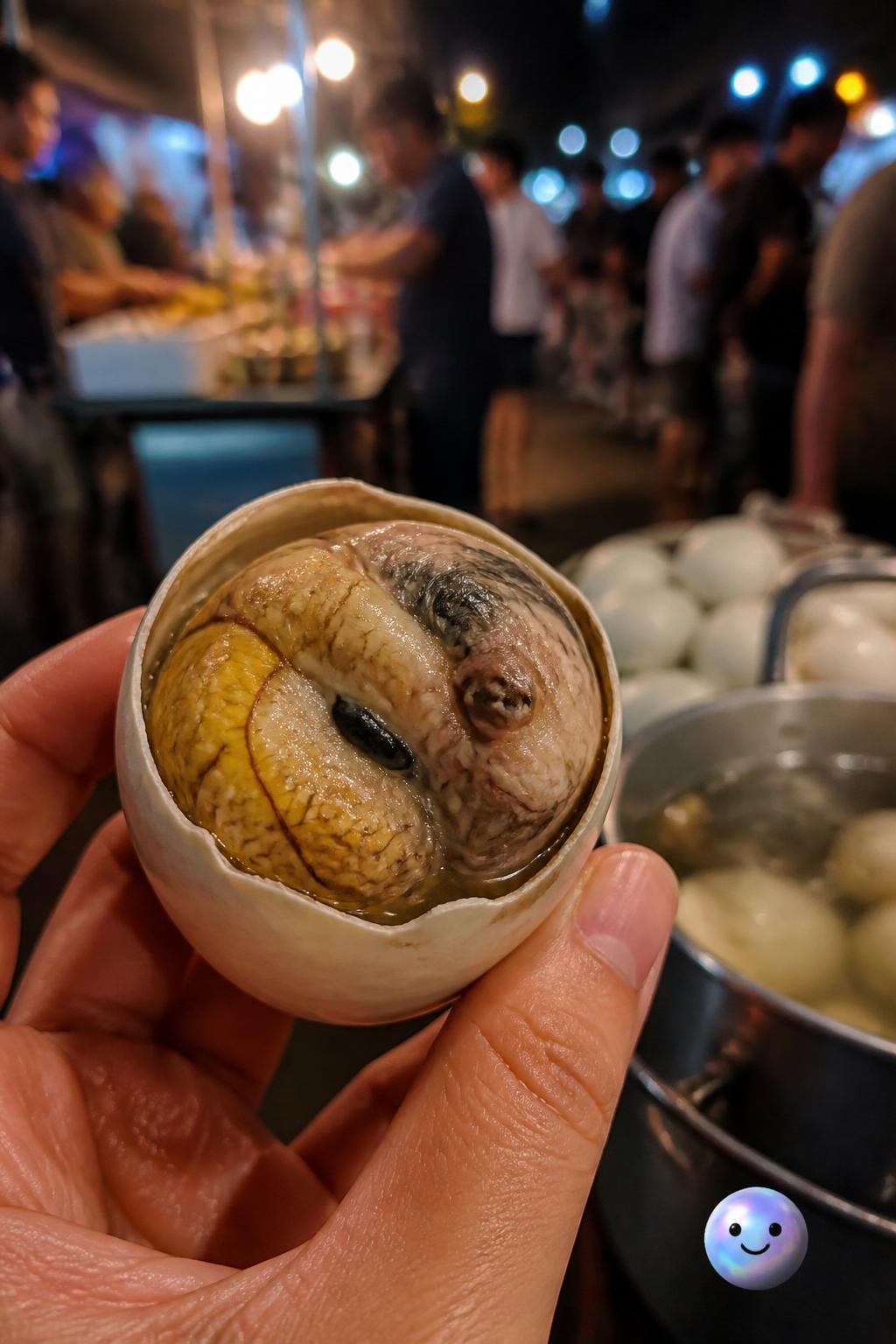 El balut de Filipinas y su doble textura