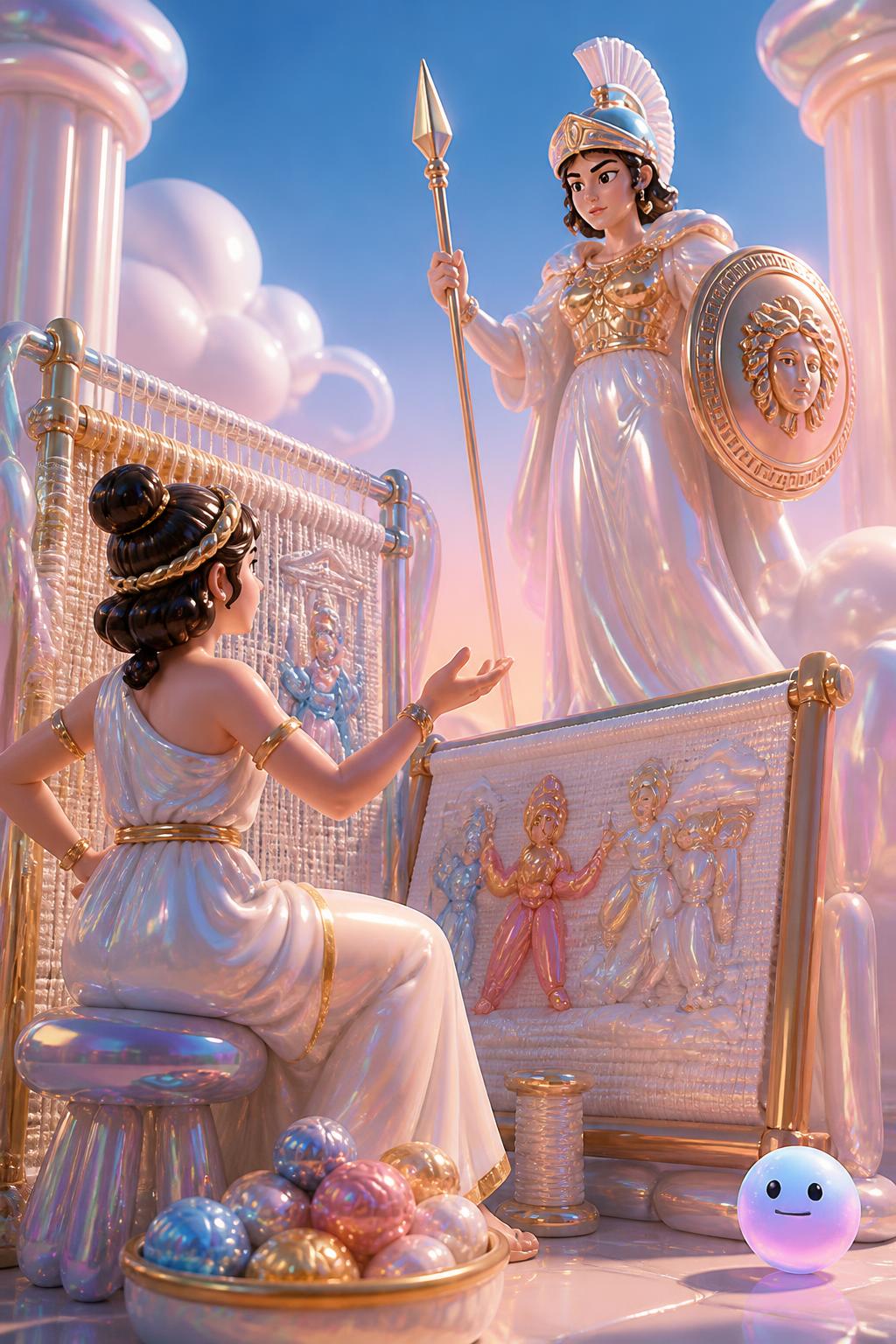 The hubris of Arachne