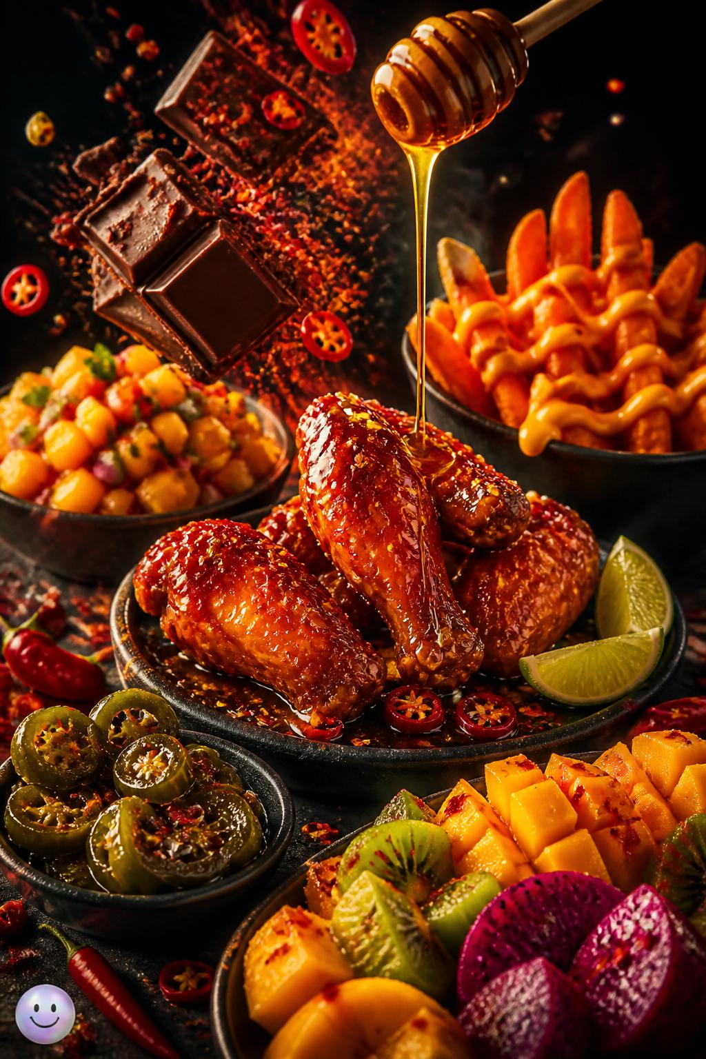 How sugar tames the flame