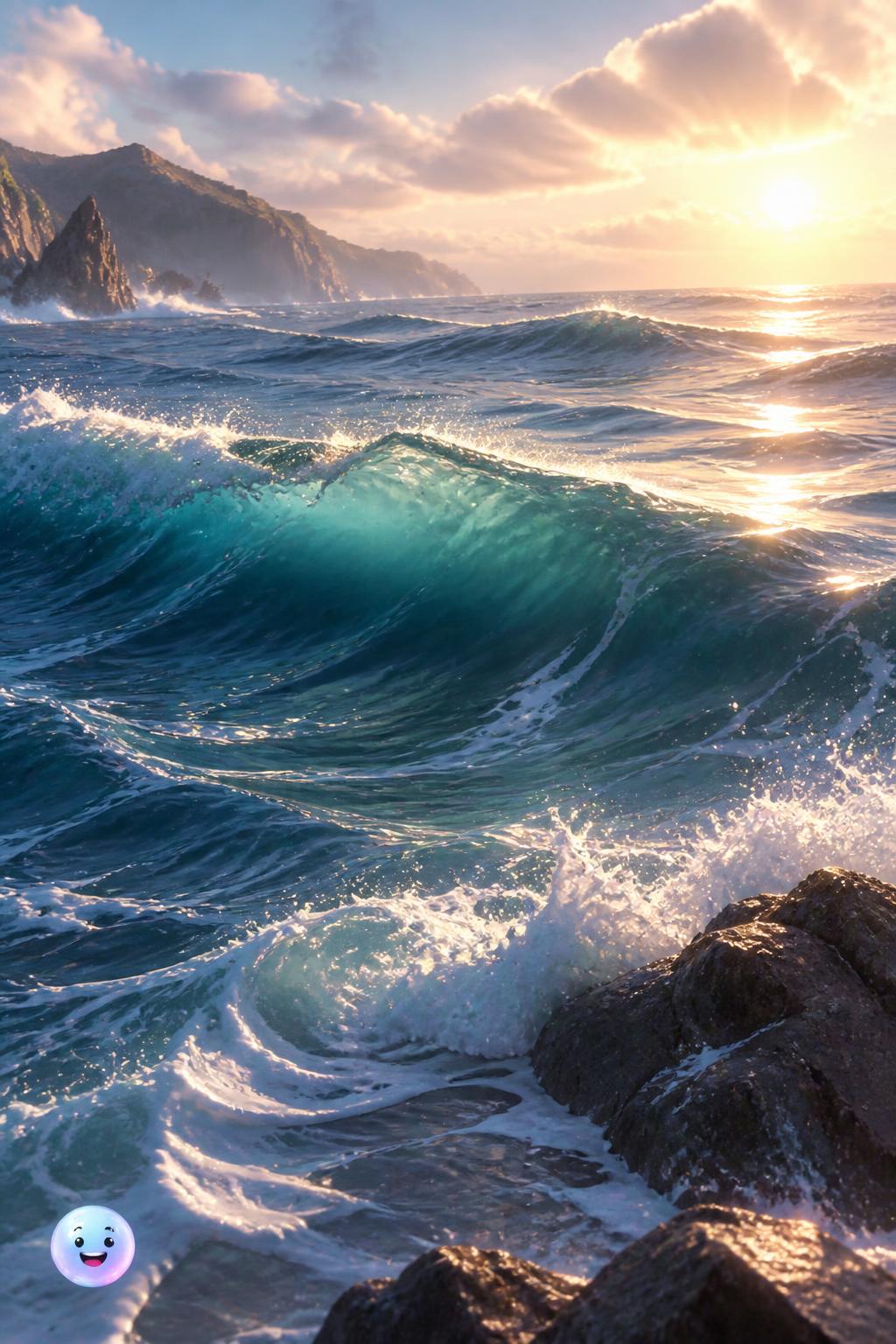 Painting the sound of the sea