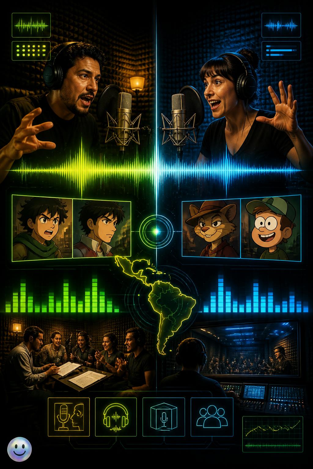 The legend of Latin American dubbing