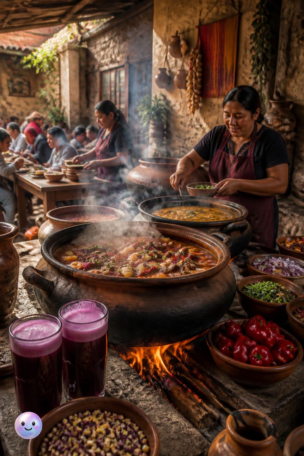 The smoky embrace of the qoncha