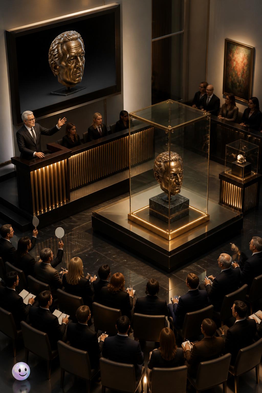 The bronze head worth a fortune