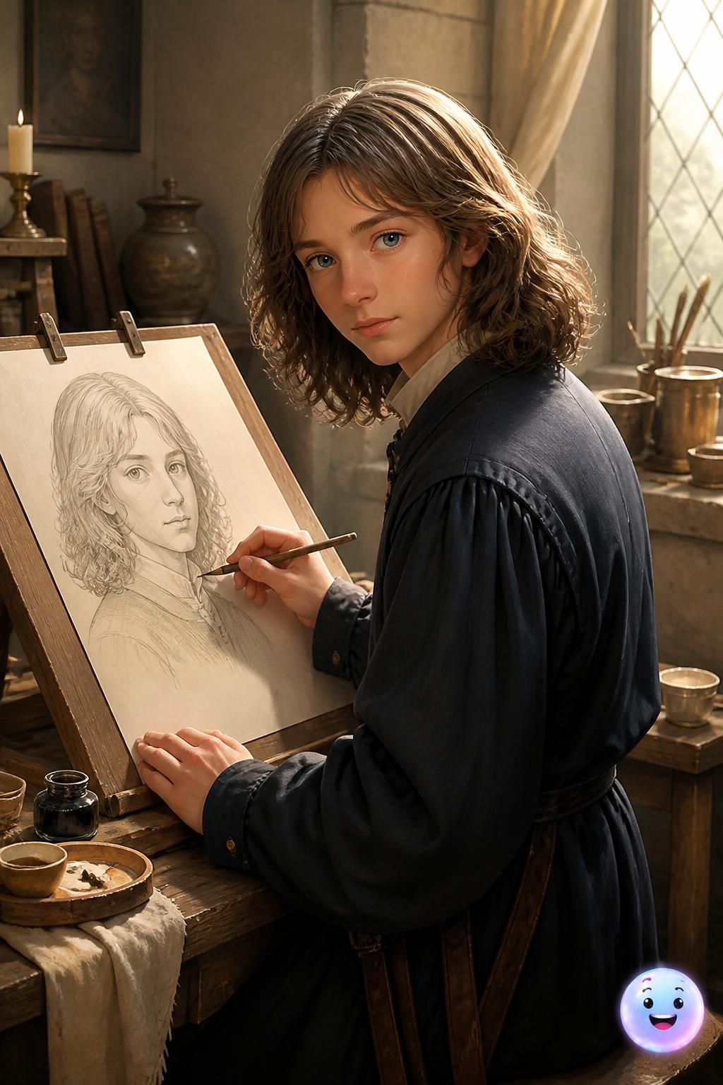 13歳で描いた奇跡の自画像