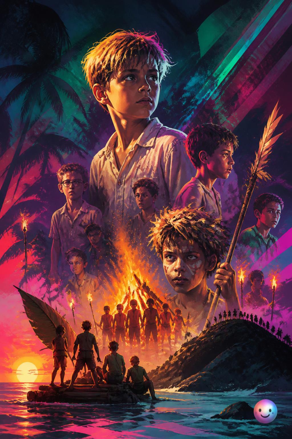 The descent into island savagery