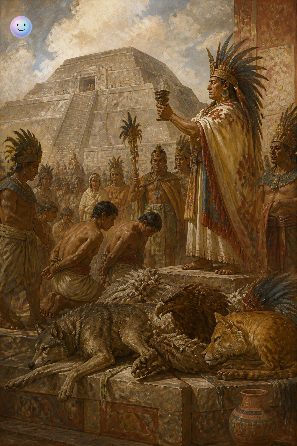 Sacrifices at the Pyramid of the Moon