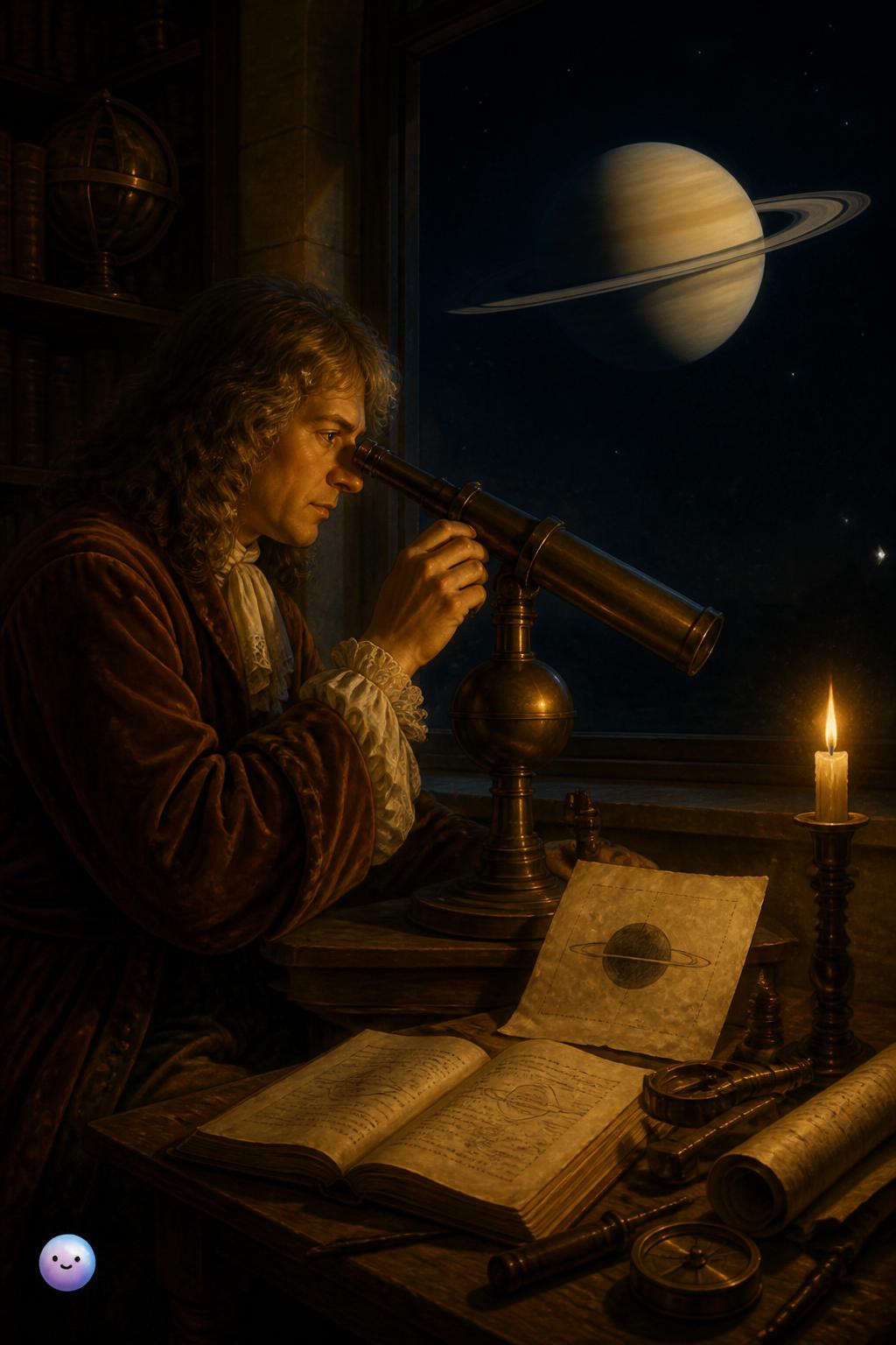 Christiaan Huygens solves the riddle