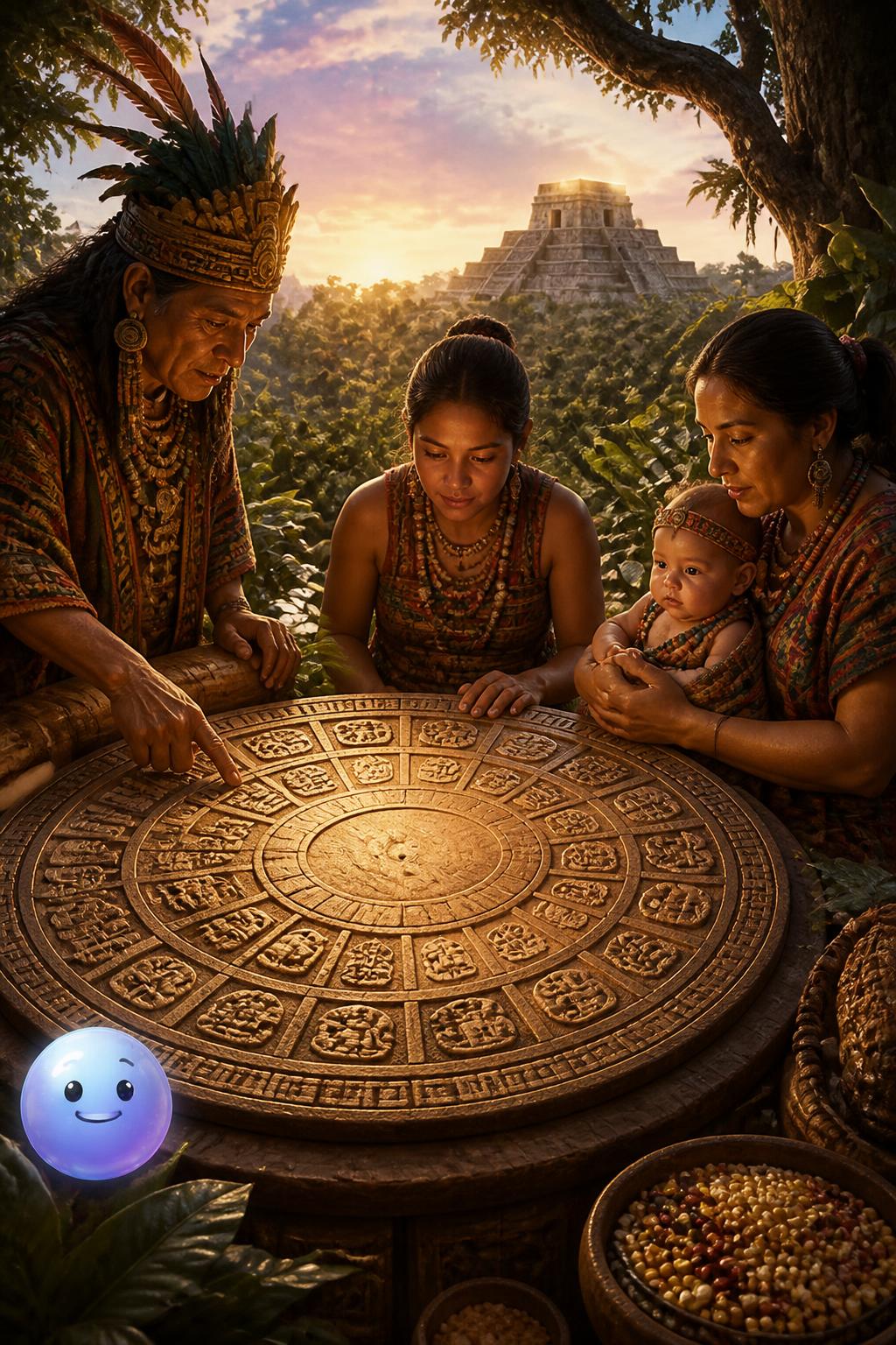 The 260-day cycle of the Tzolk'in calendar