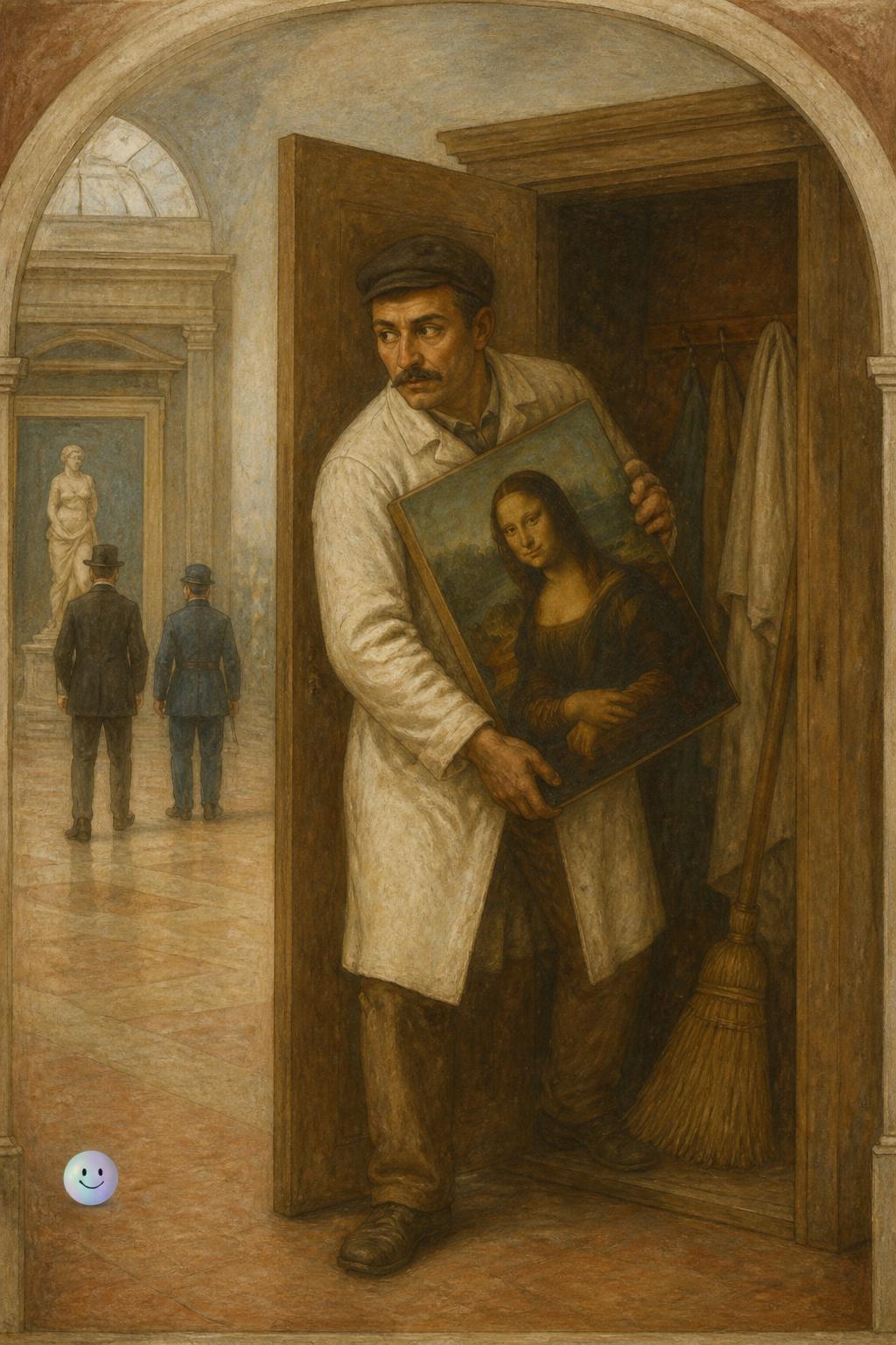 The handyman in the closet