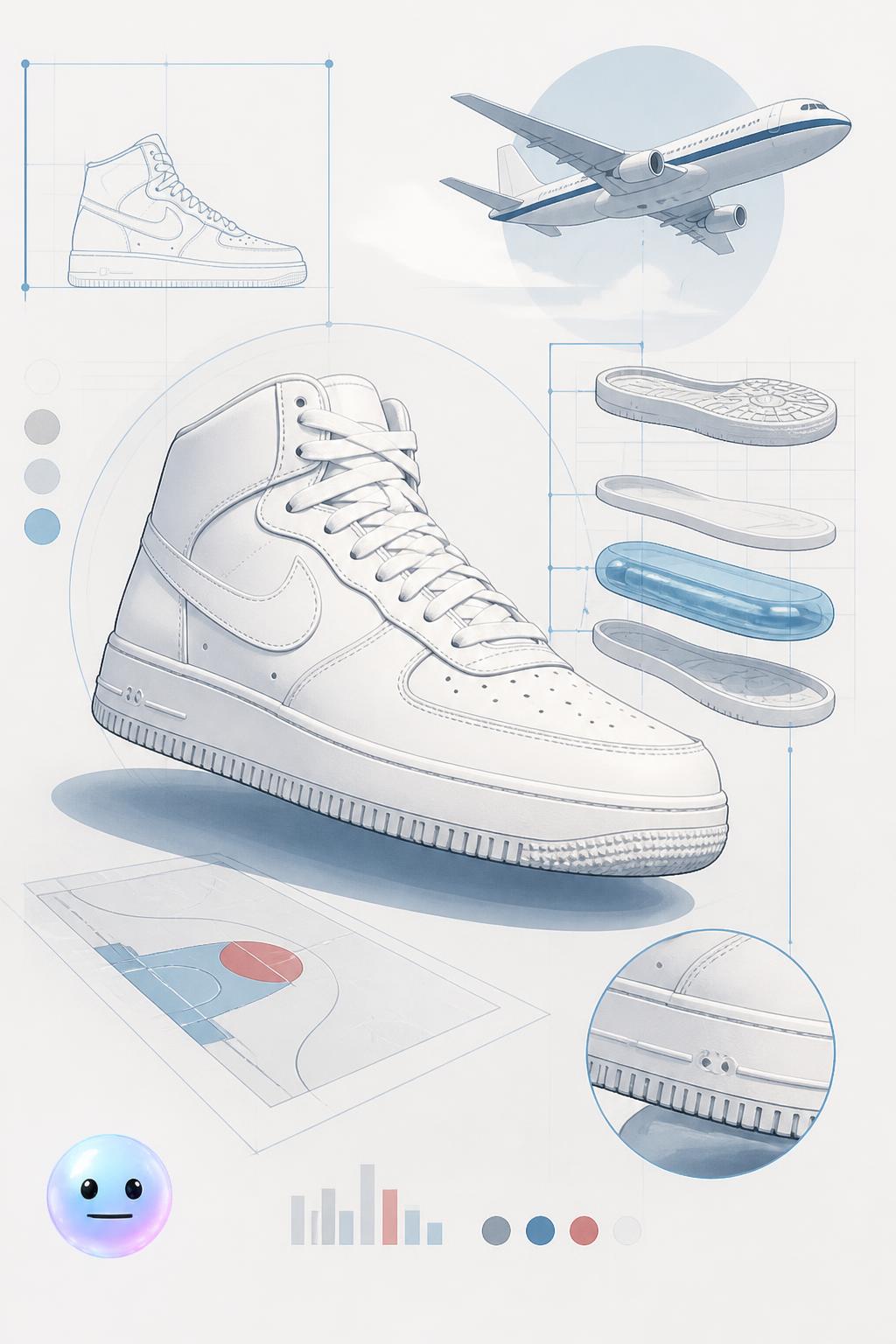 The presidential leather on the court