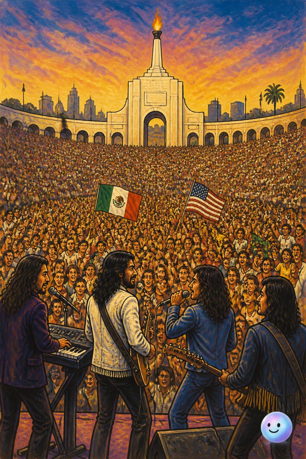 Llenando el Coliseo de Los Ángeles