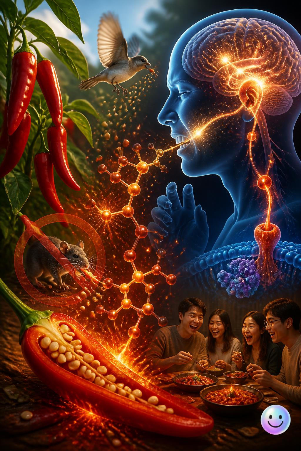 식물의 화학 무기 캡사이신