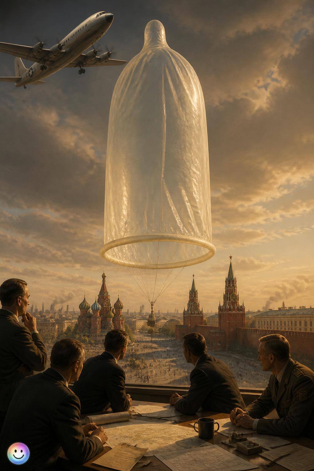 The giant condom balloon plot