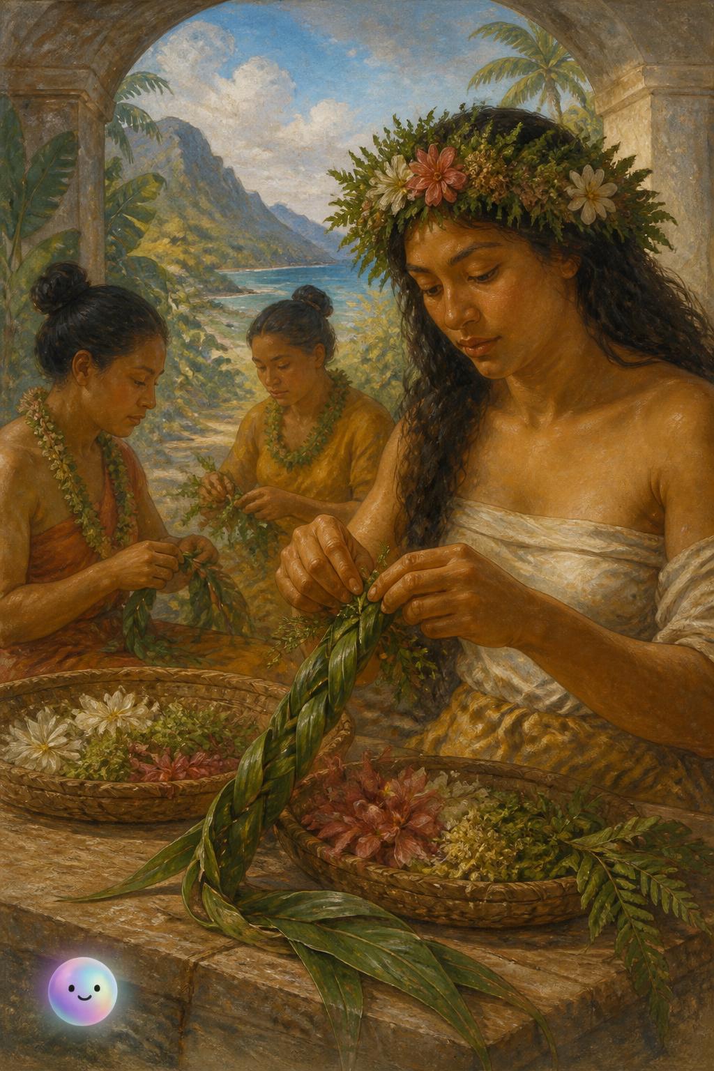 Braiding with the haku method