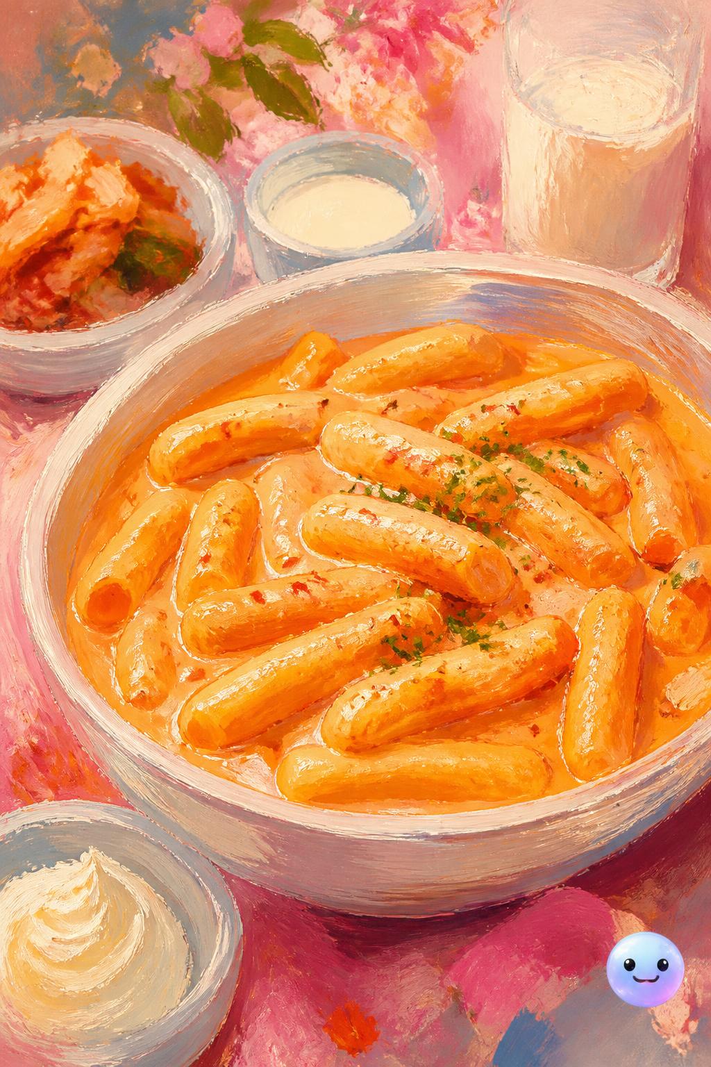 동서양의 부드러운 만남, 로제 떡볶이