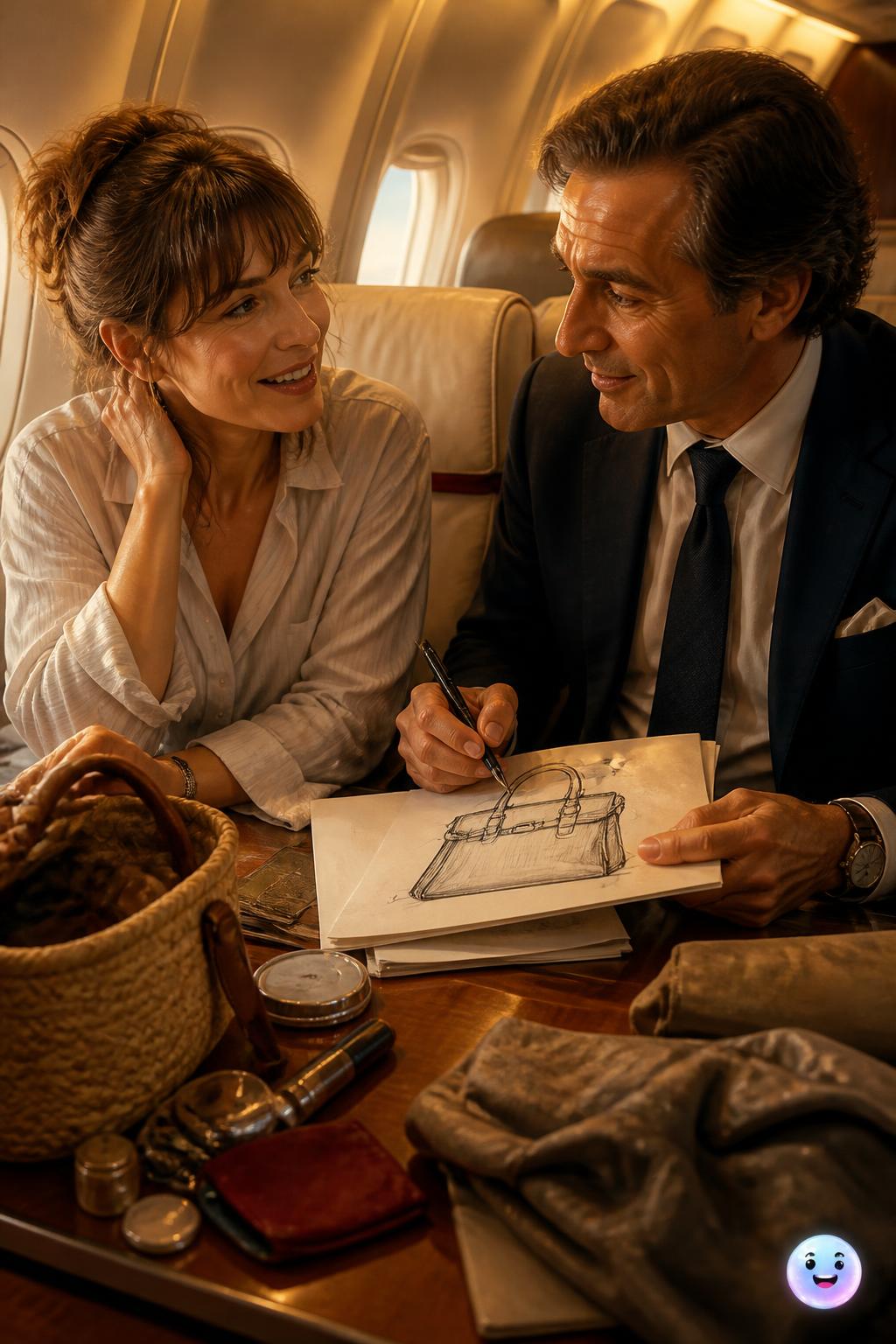 An airplane encounter births a legend