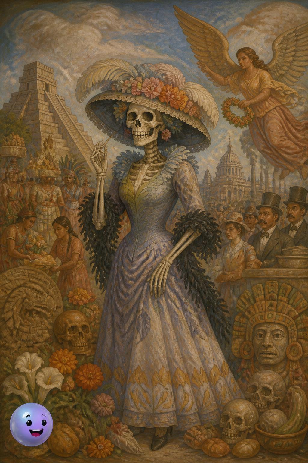 La Catrina and political satire