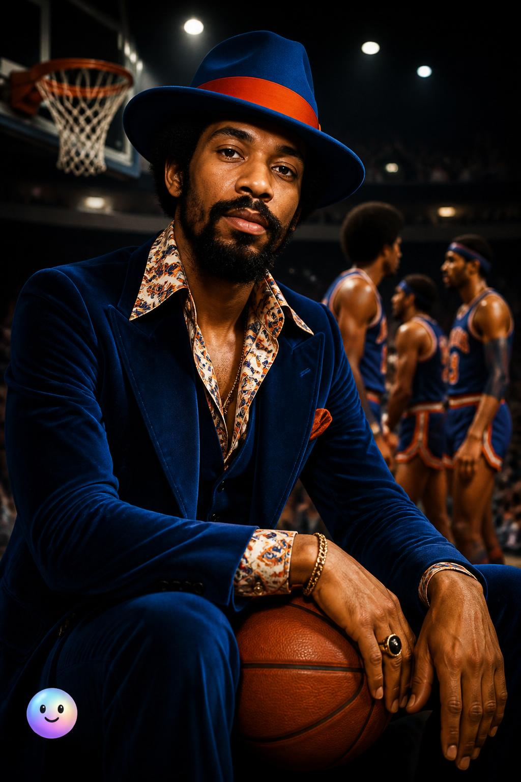 Walt Frazier and Clyde style