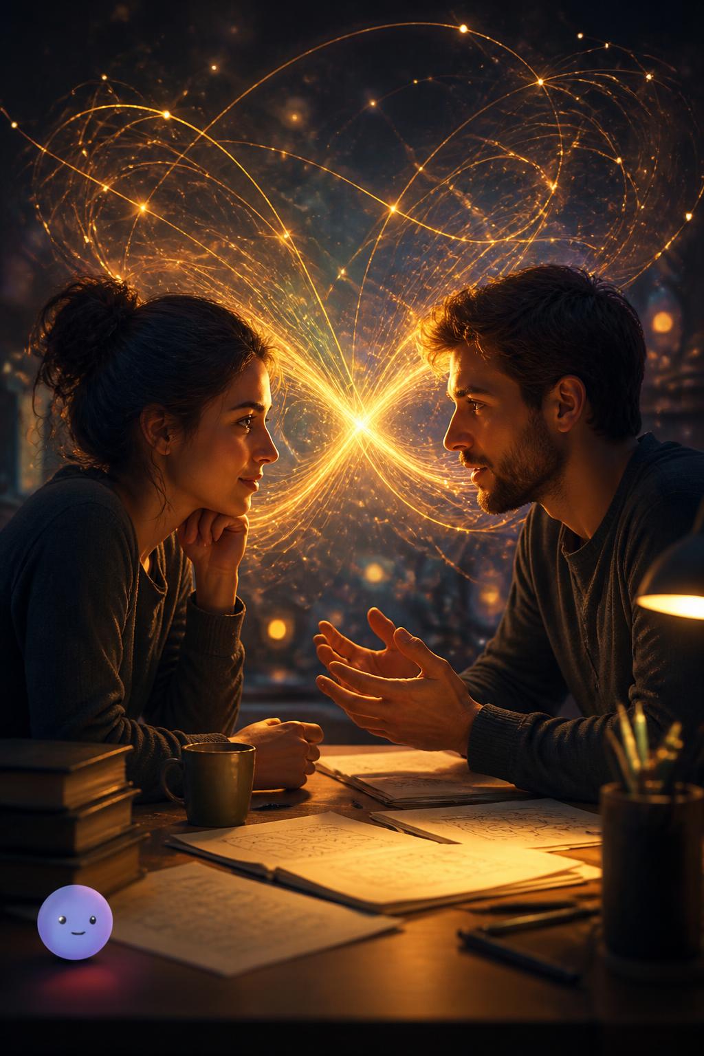 The spooky connection of conversation