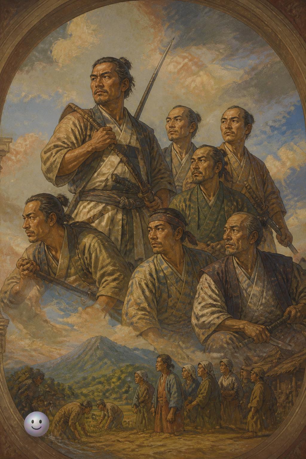 The masterpiece of the seven warriors