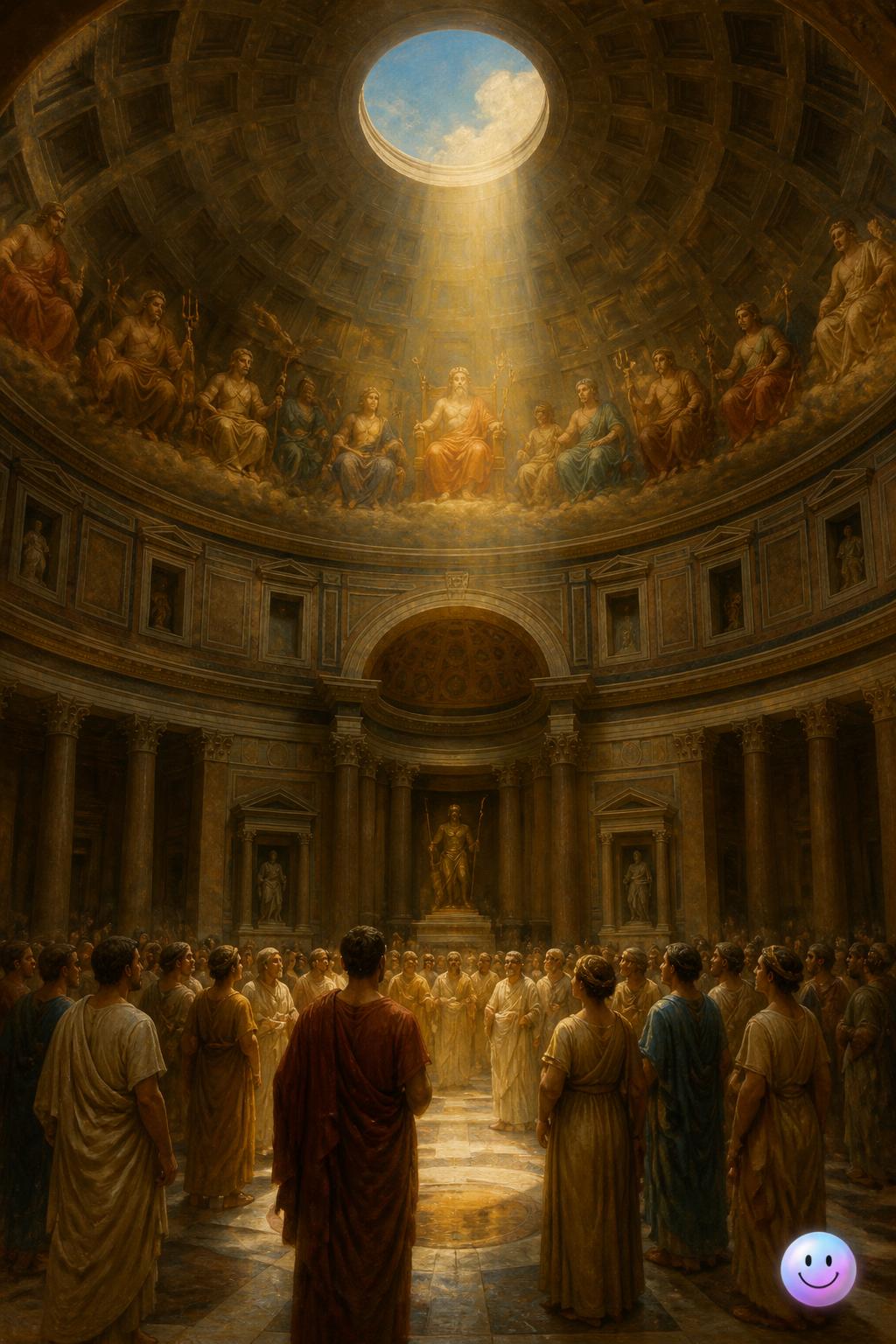 El Panteón de Roma y la cúpula celestial