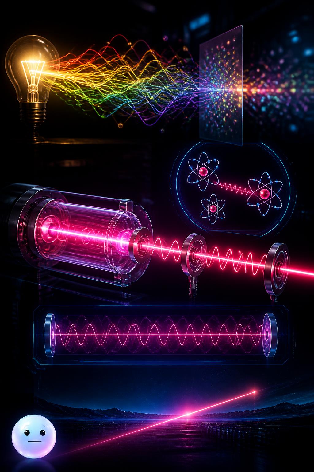 How lasers get their laser focus