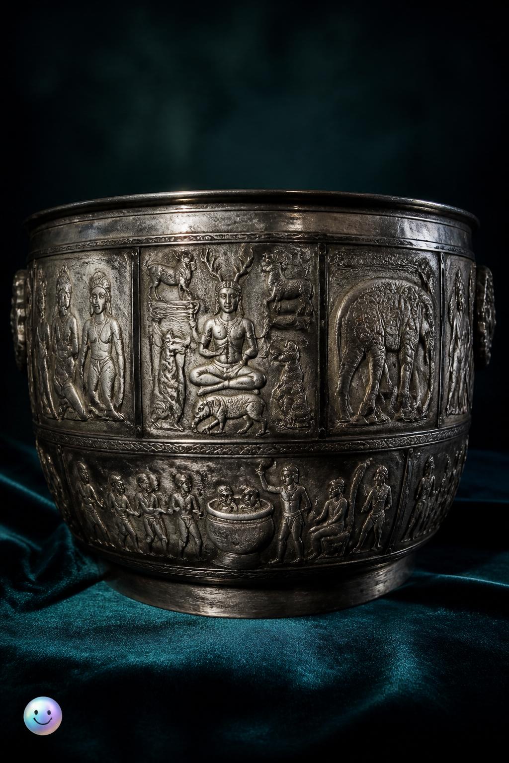 The silver Gundestrup Cauldron