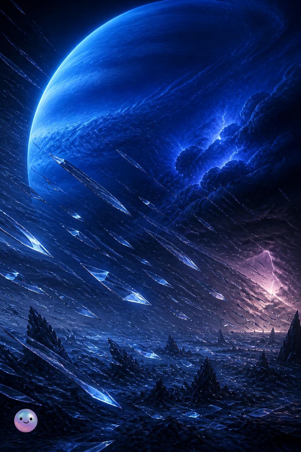 Where it rains shards of glass sideways