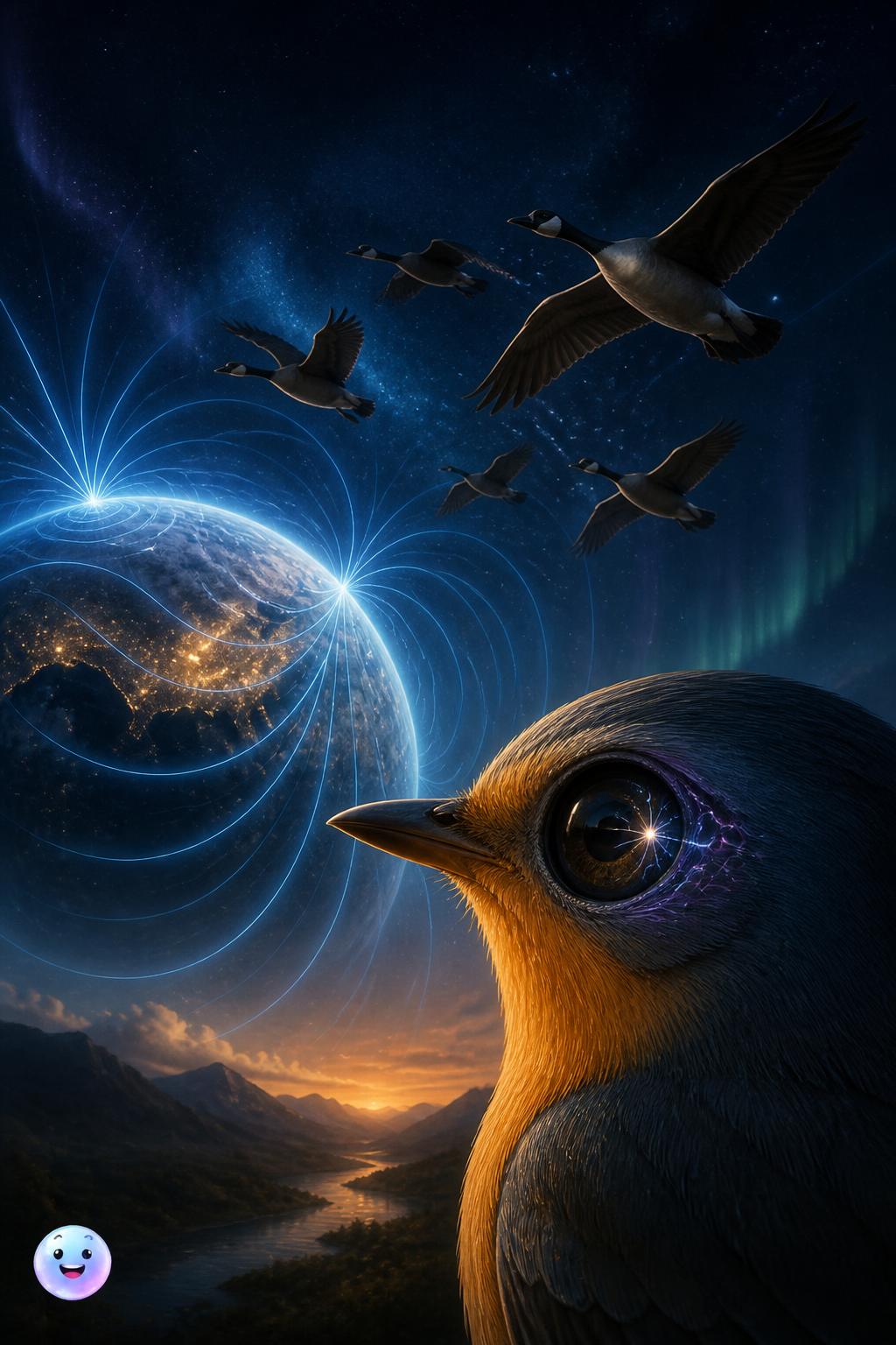 Seeing the earth's magnetic fields