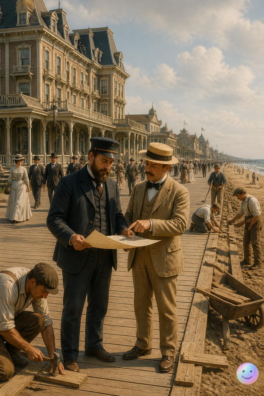 The origin of the boardwalk culture