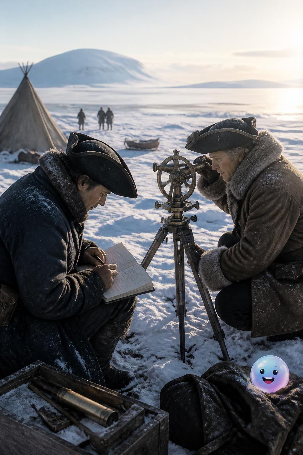 The freezing race to the Arctic Circle