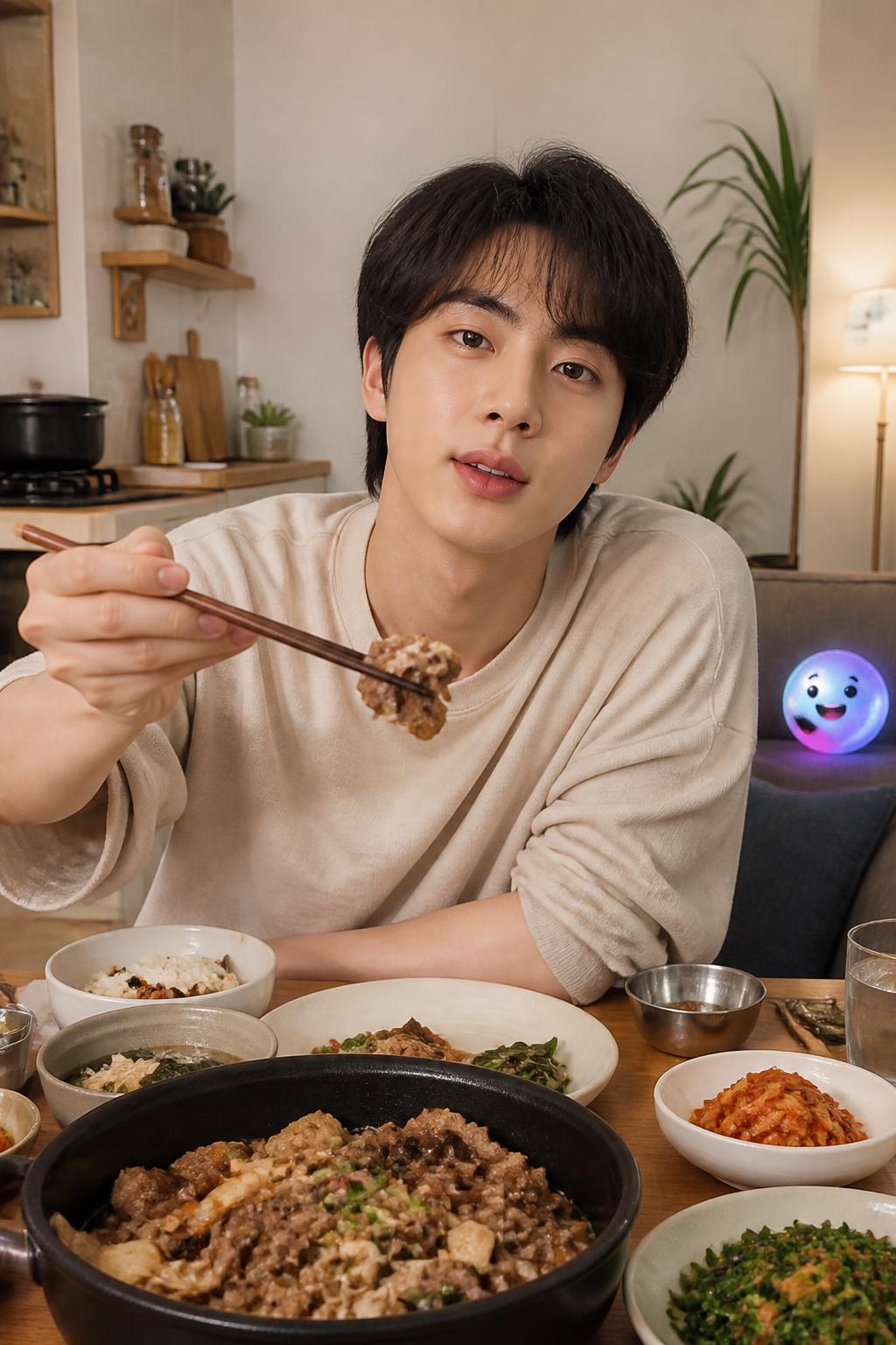 Eat Jin y el amor por la comida compartido con el mundo