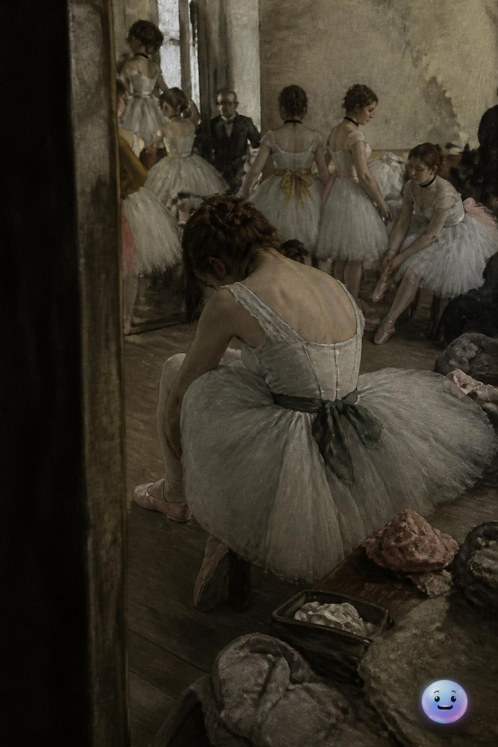 Edgar Degas and the backstage slice of life
