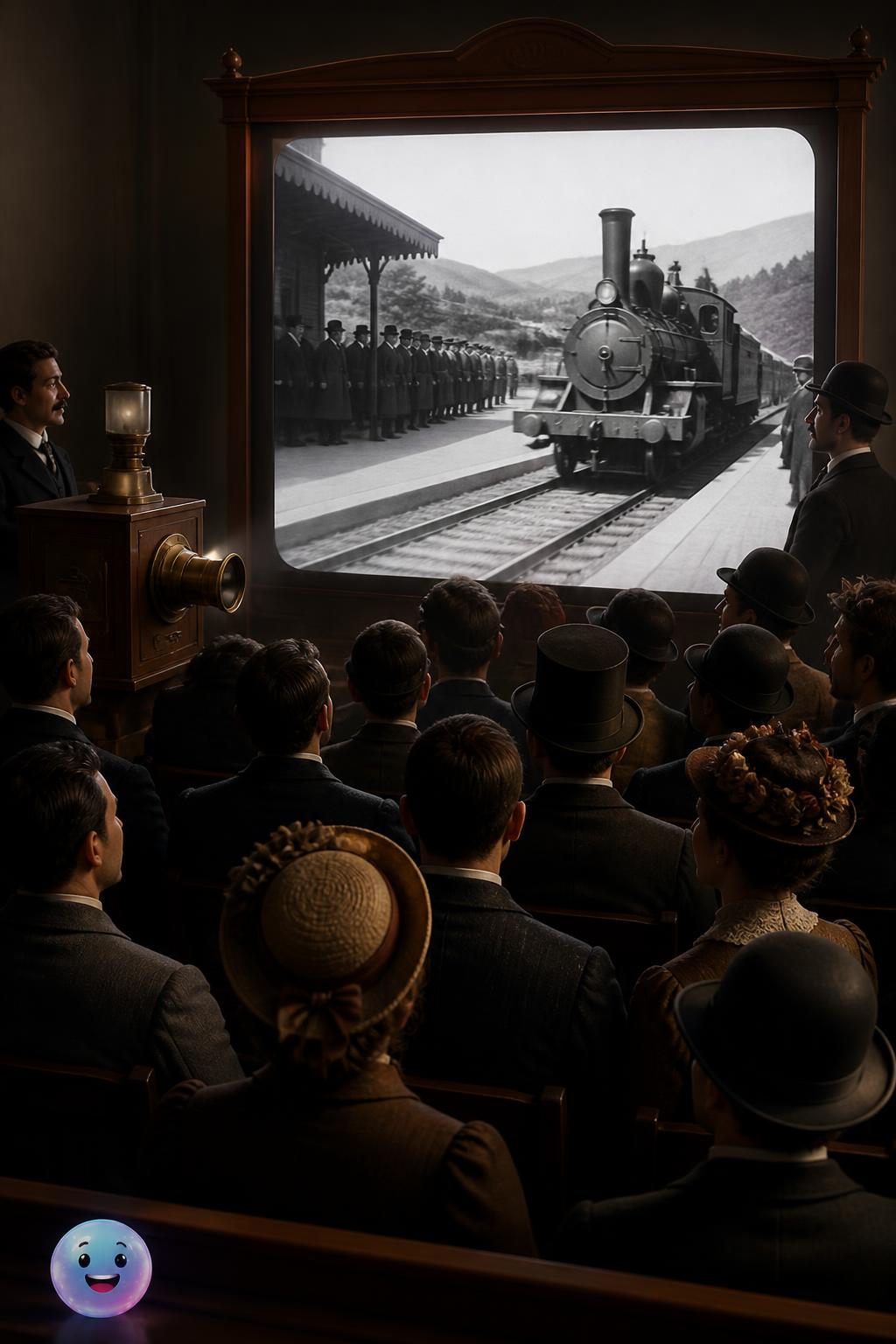 O trem que invadiu a tela