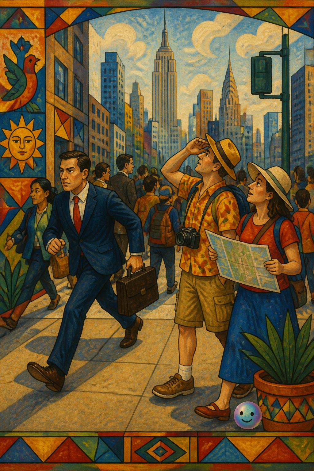 The tourist versus commuter clash