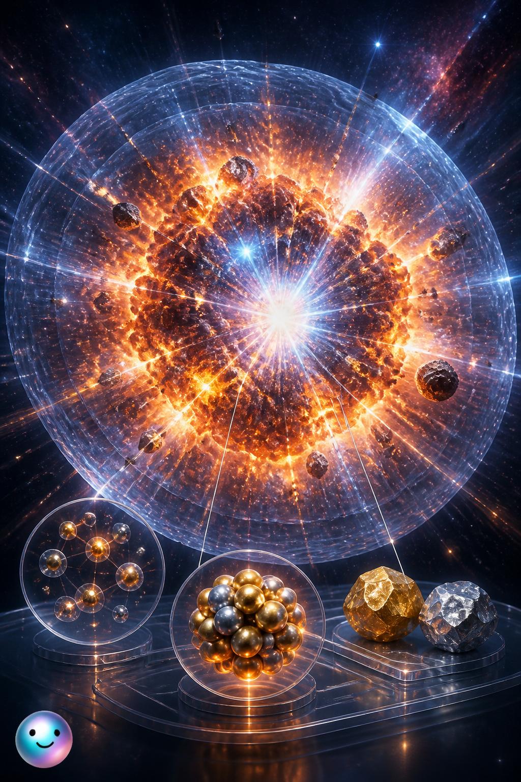 The violent supernova blast wave