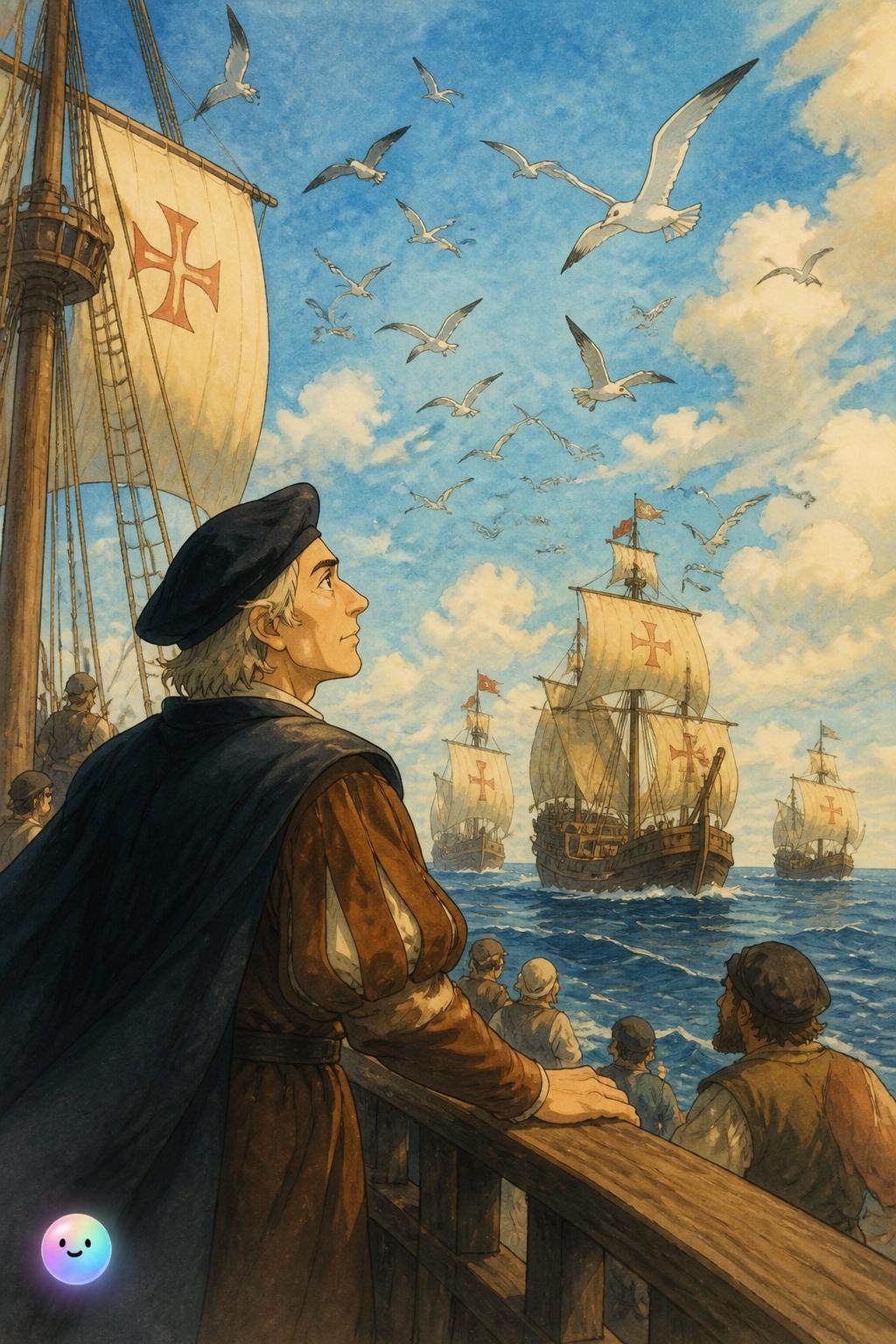 El vuelo que guio a Cristóbal Colón