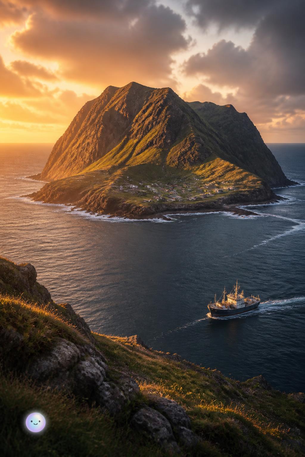 The loneliest island community