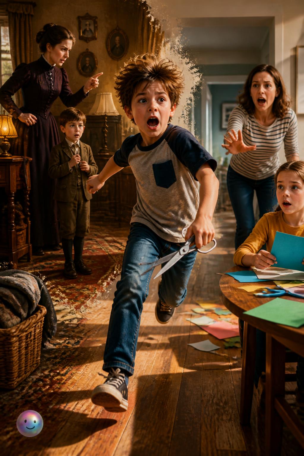 The running with scissors myth