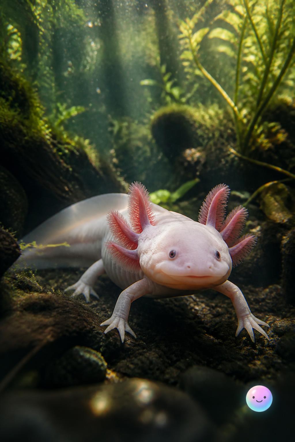 The axolotl's magical regeneration trick