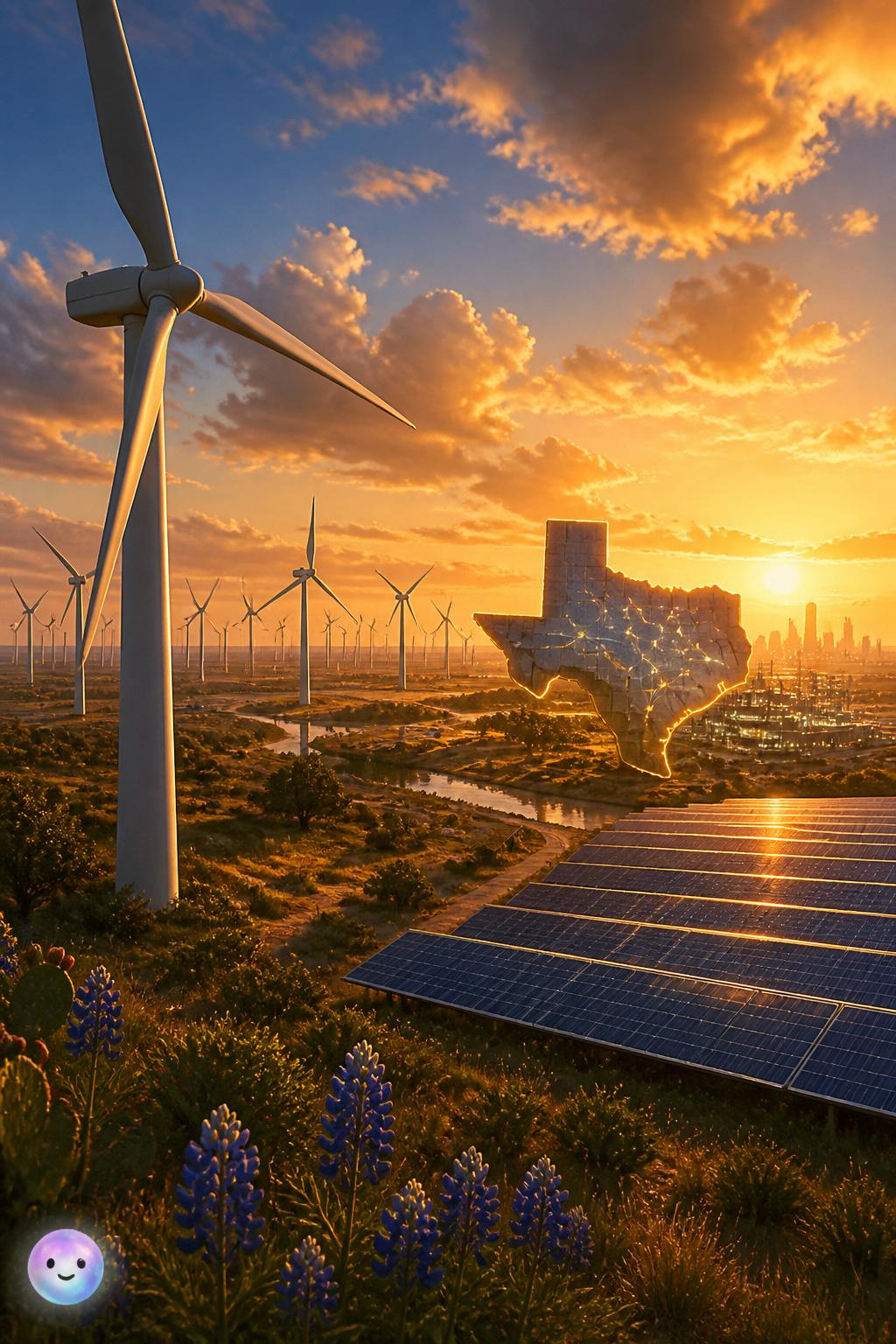 The rise of Texas wind and solar