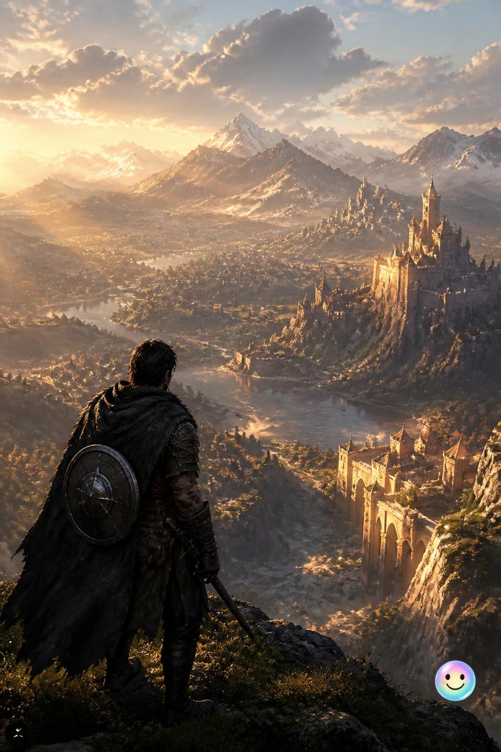 Crimson Desert and its massive medieval continent