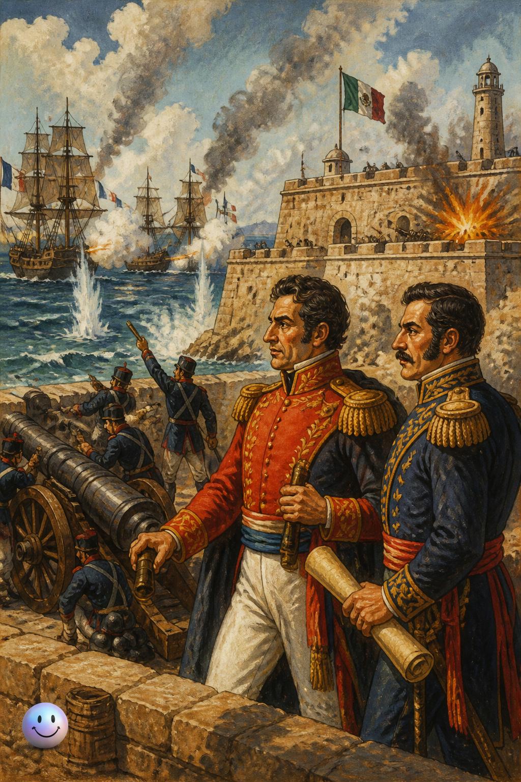 El bombardeo al fuerte de San Juan de Ulúa