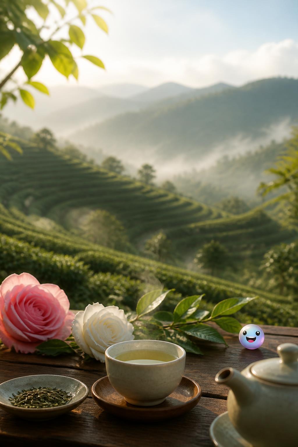 Heaven and the green tea of Bosung